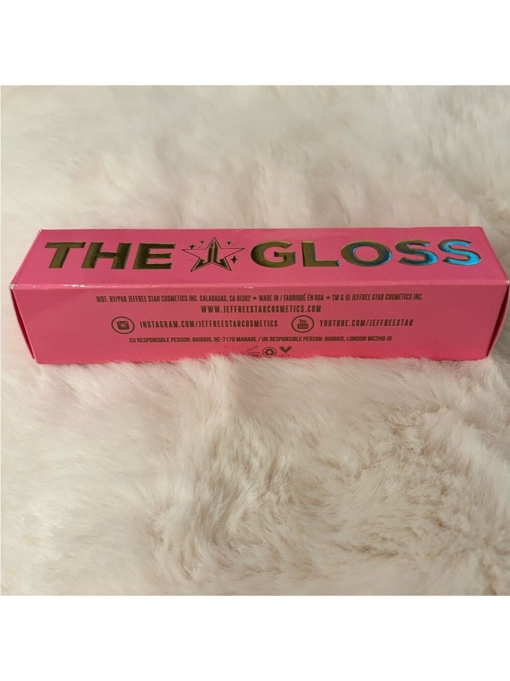 Jeffree Star THE GLOSS "Sequin Glass" lip gloss